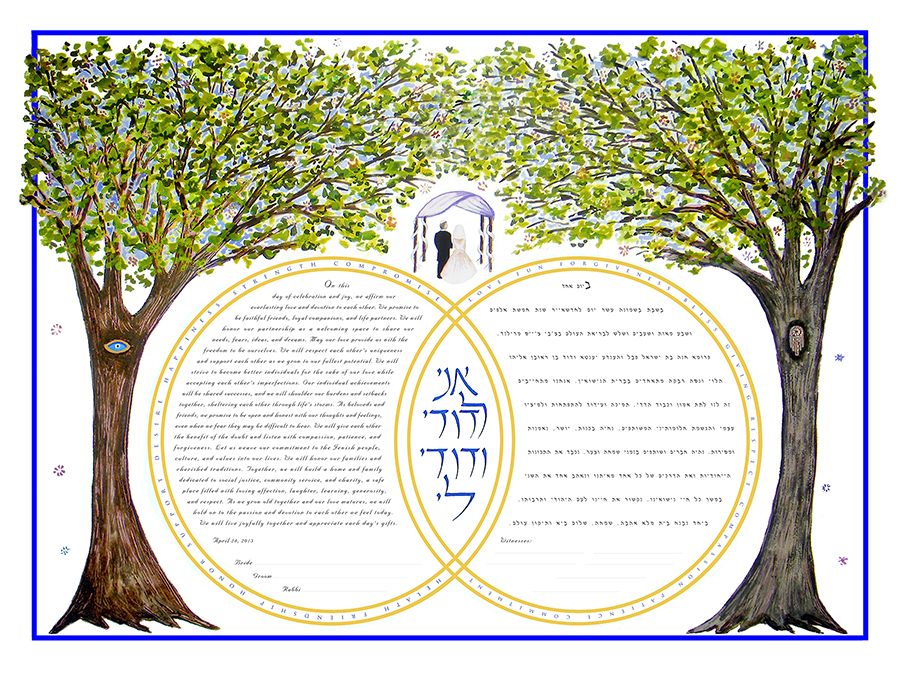 Double-Ring-Ketubah-Print-White